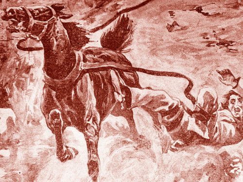 1915: sulla strada da Spello a Foligno muore a causa del cavallo imbizzarrito